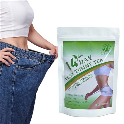 14 päivä detox litteä vatsa tee